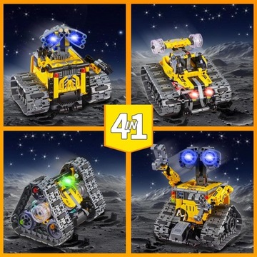 Programowalna aplikacja do dużego robota budowlanego i pilot 4IN1 2,4 GHz