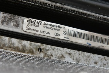 фото thumb №10, Mercedes c w205 w213 w238 2.0cdi kpl радіатор вентилятор вода кондиціонер автомат