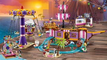 LEGO Friends 41375 Piracka przygoda w Heartlake Statek Delfin Karuzela