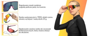 ROCKBROS Велосипедные очки поляризационные UV400