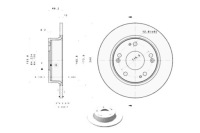 Диск ham. honda accord viii brembo 08.a327.11 диск тормозная Недорого, фото thumb