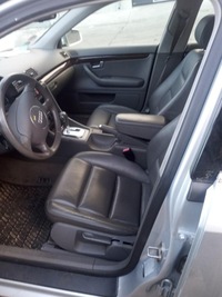 фото thumb №7, Audi a4 b6 sedan салон сидіння перед зад шкіра колір оливковий