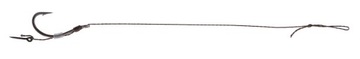 Крючки 8 с поводком Mikado Method Feeder, байонетной иглой, методной оплеткой