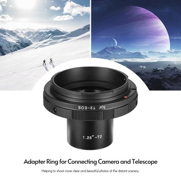 Фотография переходного кольца Andoer 1.25-T2-EOS