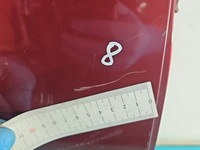 фото thumb №11, Двері зад праві mitsubishi space star i 98-05 бордовий