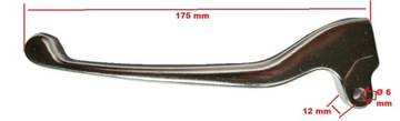 ТОРМОЗНОЙ РЫЧАГ L Piaggio Fly 50 100 125 05- г.