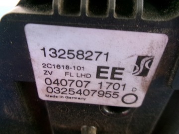 фото thumb №5, Opel corsa d 5d замок двері перед лівий 6pin 13258271ee трос замка