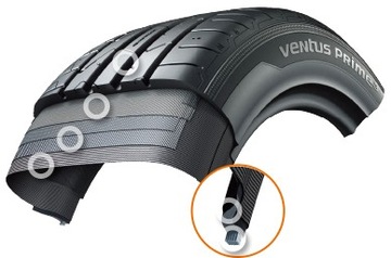 4 x 215/50R17 95 Вт Ventus Prime 3 K125 HANKOOK ЛЕТО