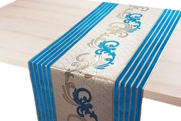 SILVER GOLD TREAD 40x140 СКАТЕРТЬ ДЛЯ ПРЕМИУМ-СТОЛА