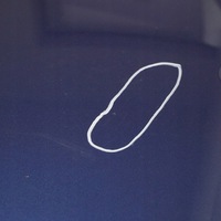 фото thumb №9, Mercedes w203 капот крышка двигателя jaspis blue niebieski металлик - 345