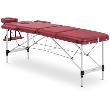 Выдвижной массажный стол Physa Bordeaux Red