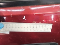 фото thumb №3, Двері зад праві mitsubishi space star i 98-05 бордовий