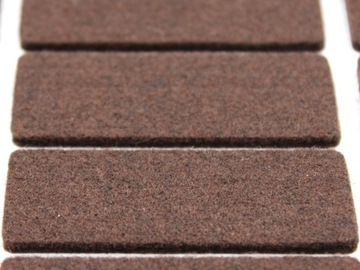 Filce samoprzylepne FLOOR CARE 25 x 60 mm BRĄZOWE