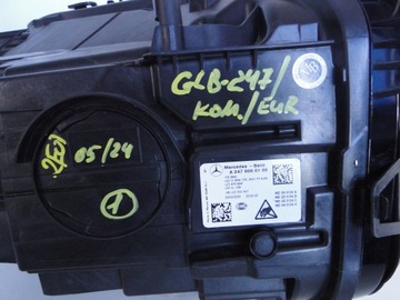 фото thumb №14, Mercedes glb x247 247 лампа ліва фара лівий multibeam led