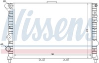 фото thumb №15, Радіаторів двигуна nissens 60038 60651920