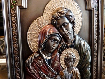 IKONA ŚWIĘTA RODZINA JEZUS MARIA JÓZEF PREZENT v