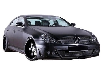 фото thumb №8, Решётка решётка радиатора mercedes cls w219 рестайлинг рестайлинг 08-10 amg чёрный блеск
