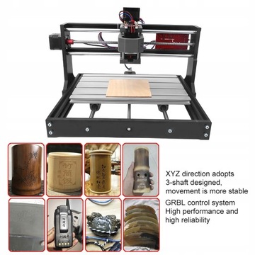 Мини-лазерный гравер CNC 3018 Pro Гравировальный станок с ЧПУ