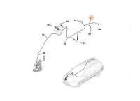фото thumb №2, Шланг распылителя задняя citroen c5 x7 kombi крышка багажника