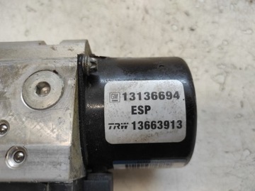фото thumb №6, Opel vectra c 02- 1.8 насос abs esp 13663913 13136694