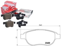 фото thumb №10, Тормозные колодки тормозные brembo p61068 23600194