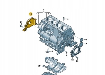 фото thumb №14, New оригінал ущільнювач вала колінчастого переднє