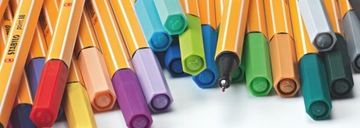 КОРПУС STABILO 8815, 15 ЦВЕТОВ, НАБОР ОТДЕЛОК