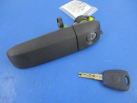 фото thumb №1, Fiat panda ii ручка перед ліва чорний mat+kluczyk оригінал