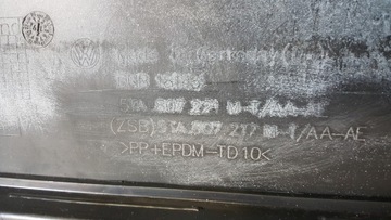 фото thumb №10, Vw touran ii 5ta r line бампер перед 2015-2023r