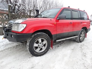 фото thumb №5, Пороги боковые toyota land cruiser 100 4up металлический