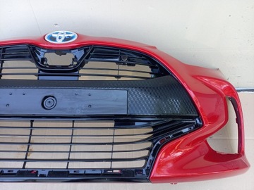 фото thumb №6, Toyota yaris iv 4 бампер переднее решётка решётка or