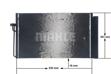 фото thumb №12, Mahle оригинал ac 345 000s конденсатор, кондиционер