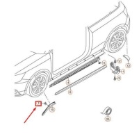 фото thumb №6, Суппорт пружинный vag audi a1 a3 a4 q5 оригинальный 8r0853585