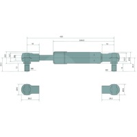 фото thumb №1, Stabilus gasdruckdämpfer 19378666