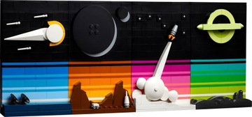 LEGO 21340 Ideas: Истории космических гонок.