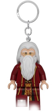 LEGO ГАРРИ ПОТТЕР — БРЕЛОК С ФАКЕЛОМ — ФИГУРКА ДАМБЛДОРА 2xLED — LGL-KE197H
