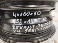 фото thumb №13, Диски алюмінієві renault vw seat 14