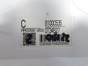 фото thumb №9, Mitsubishi outlander iii спидометр манометр 8100c535