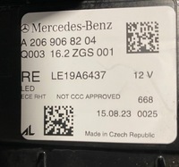 фото thumb №6, Mercedes c-klase a2069068204 led ligh performance лампа full led w206 kom