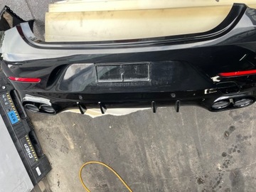 фото thumb №10, Mercedes cls w257 amg бампер зад 6xpdc комплектный цвет 197