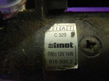 фото thumb №5, Fiat seicento 98-04 0,9 0,900 стартер 8160002 9 зубів