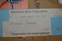 Mercedes w140 дзеркало стельовий задніх сидінь Оригінал, фото thumb