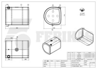 фото thumb №8, Новый aluminiowy бак топлива volvo / renault 365l 20507744
