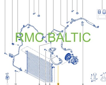 фото thumb №16, Шланг кондиціонера renault kangoo iv 1.3 tce