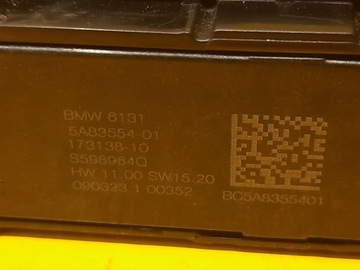 фото thumb №12, Bmw 7 g70 панель кондиционера стеклянный 5a83554