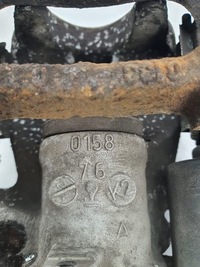 фото thumb №8, Супорт гальмівний правий задня mercedes w176 w246 w117