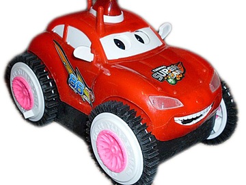 большая папка ZYGZAK McQUEEN FIKOŁKI CARS, на батарейках