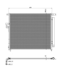 фото thumb №4, Радиатор кондиционер ford ranger 11- , mazda bt 50