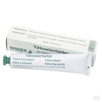 Tusz do znakowania zielony 60g tatuownica farby