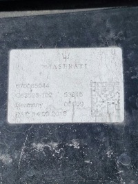 фото thumb №4, Maserati levante впуск жалюзи воздуховод воздуха